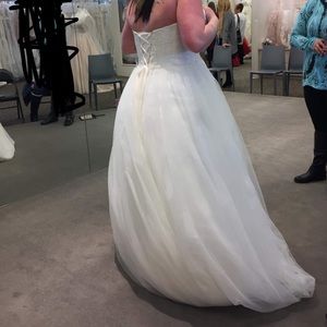 Wedding dress David’s bridal